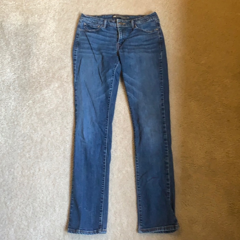 Levi’s Demi Curve Modern Rise Straight Fit Jeans